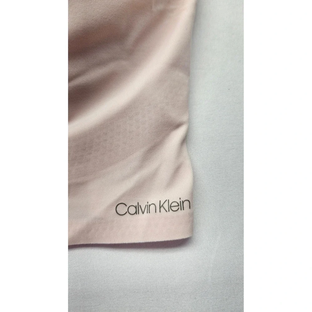 Calvin Klein Invisibles Comfort V-Neck Bralette Pink Wireless Bra XL B105 - Picture 2 of 4